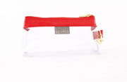 pouch, clutch purse, purse organizer, key-purse, faux leather