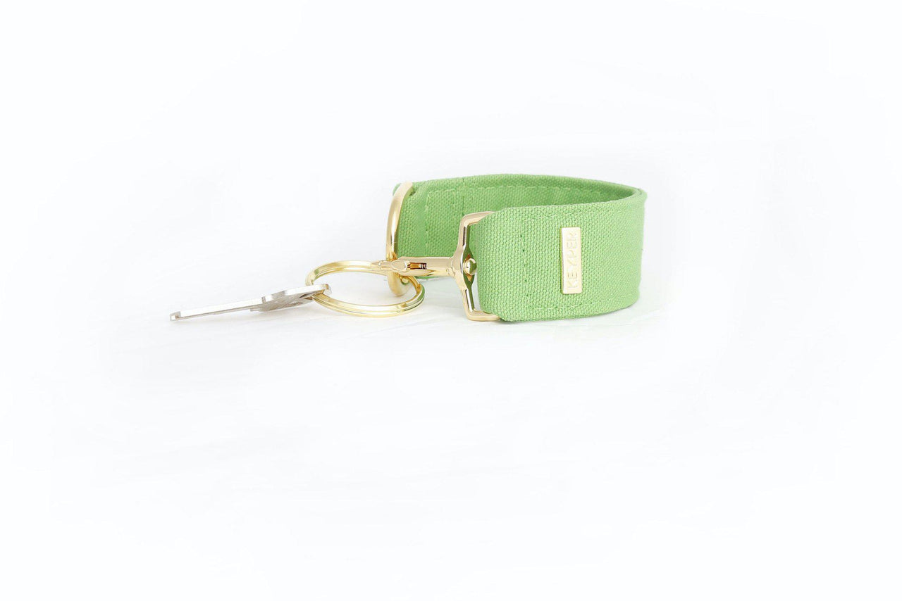 Green CLASSIC CANVAS KEYPER® key ring