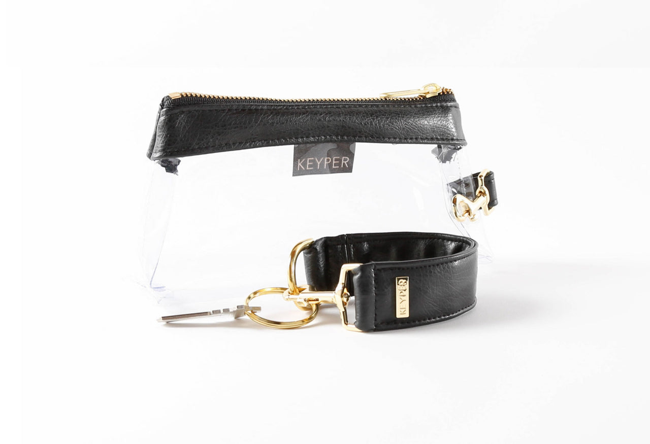 2-Piece Clear Wristlet Set
