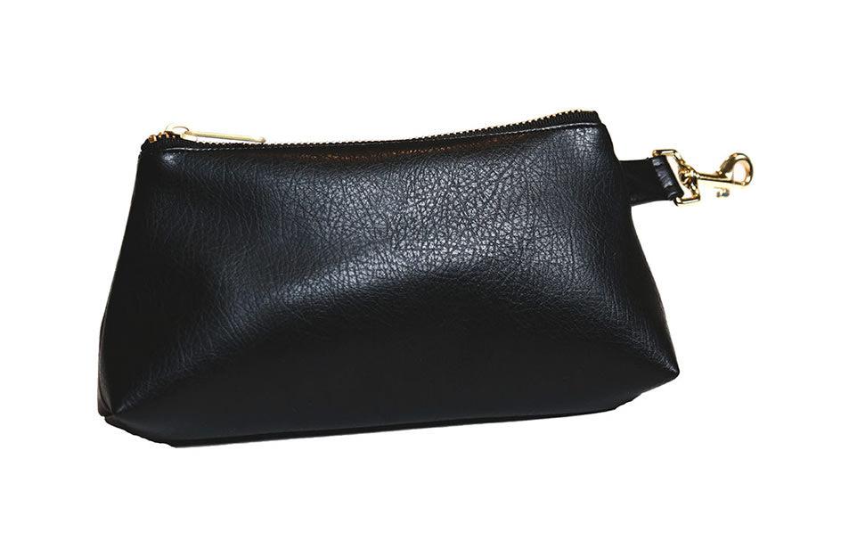 pouch, clutch purse, purse organizer, key-purse, faux leather