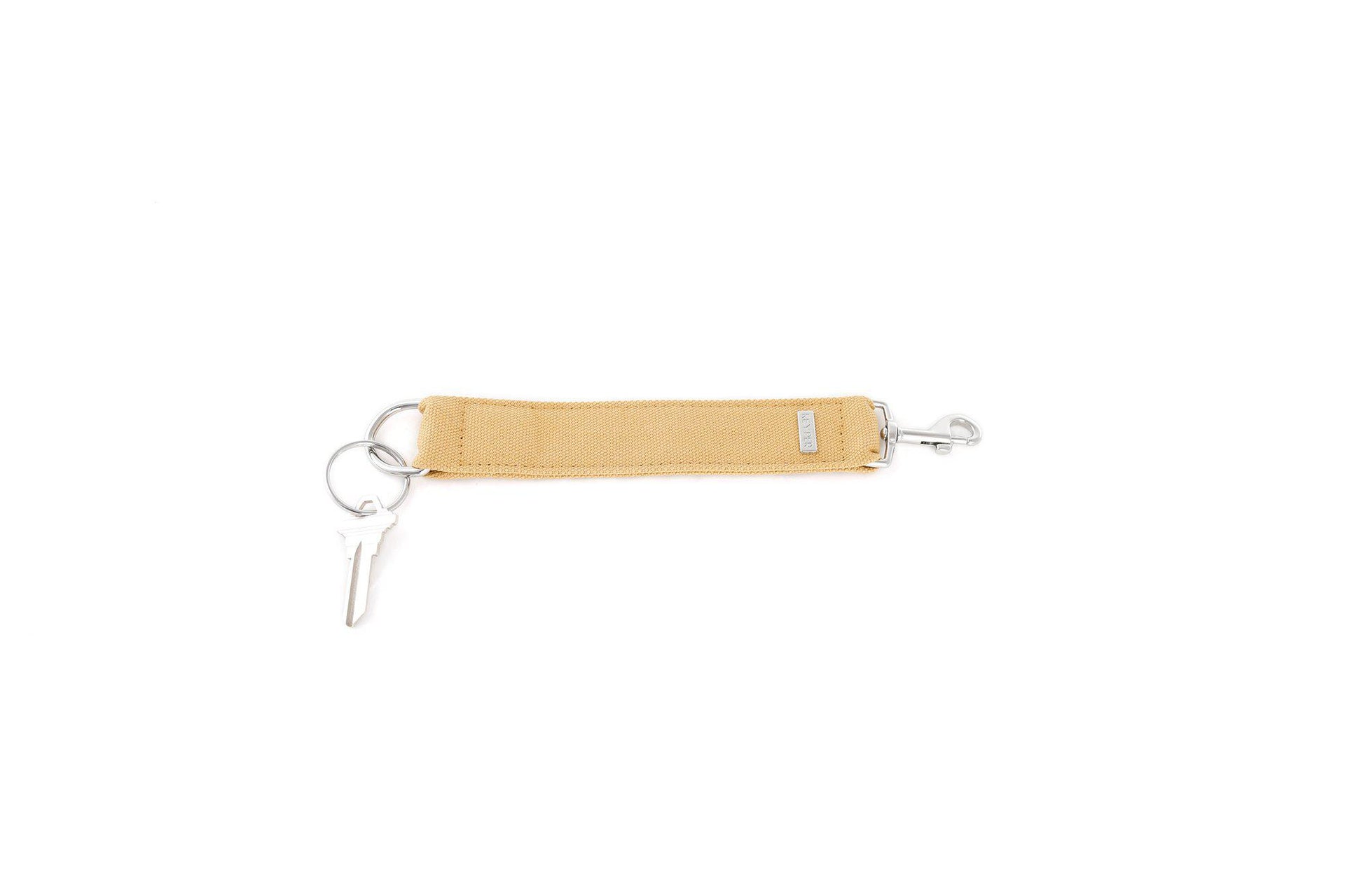 Beige canvas key ring by KEYPER