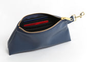 pouch, clutch purse, purse organizer, key-purse, faux leather