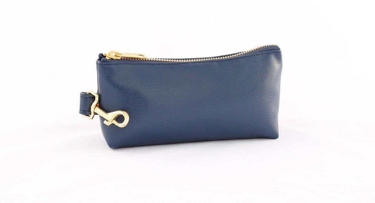pouch, clutch purse, purse organizer, key-purse, faux leather