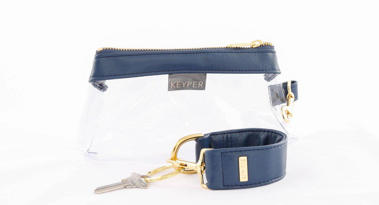 clutch purse, travel purse, key ring bracelet, faux leather (vegan), pouch, Wristlet Set