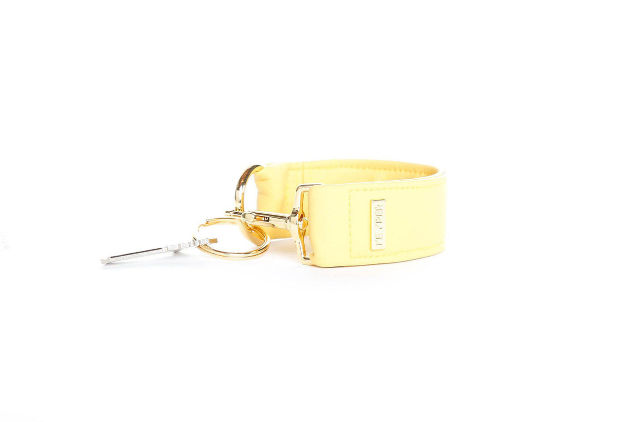 Sunshine Vegan Leather KEYPER® Key Ring