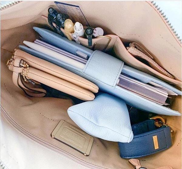 Use a KEYPER to organize in your larger bag. Keep your keys handy and attach your bag if you need to.
