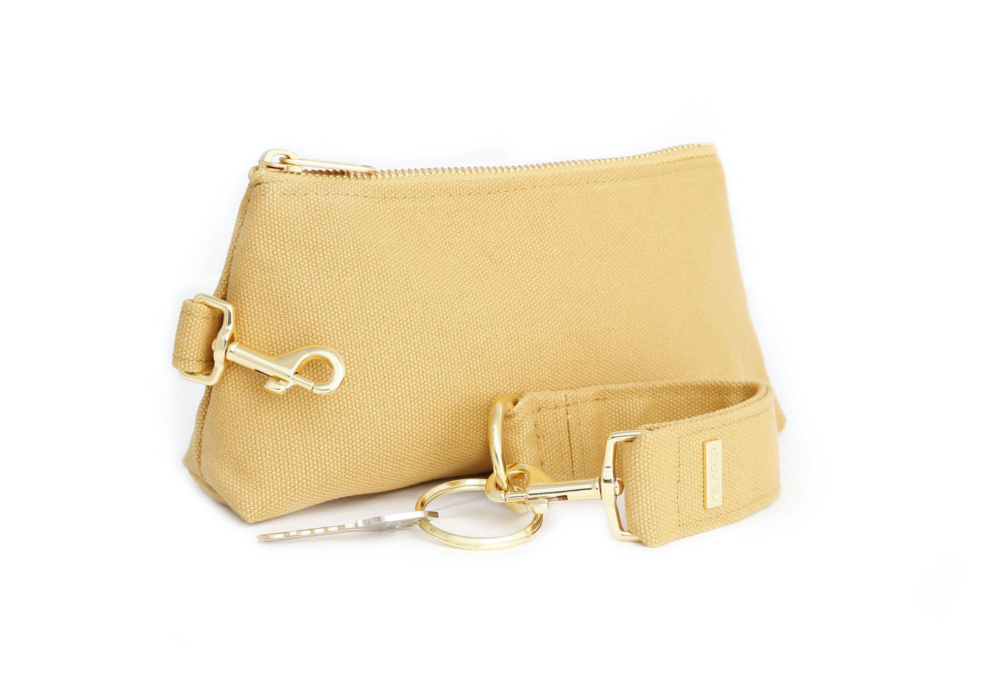 Beige wristlet discount