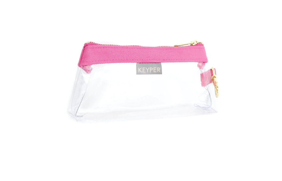 The Clear Bag in Canvas Trim Comfortably Passes Clear Purse Policies