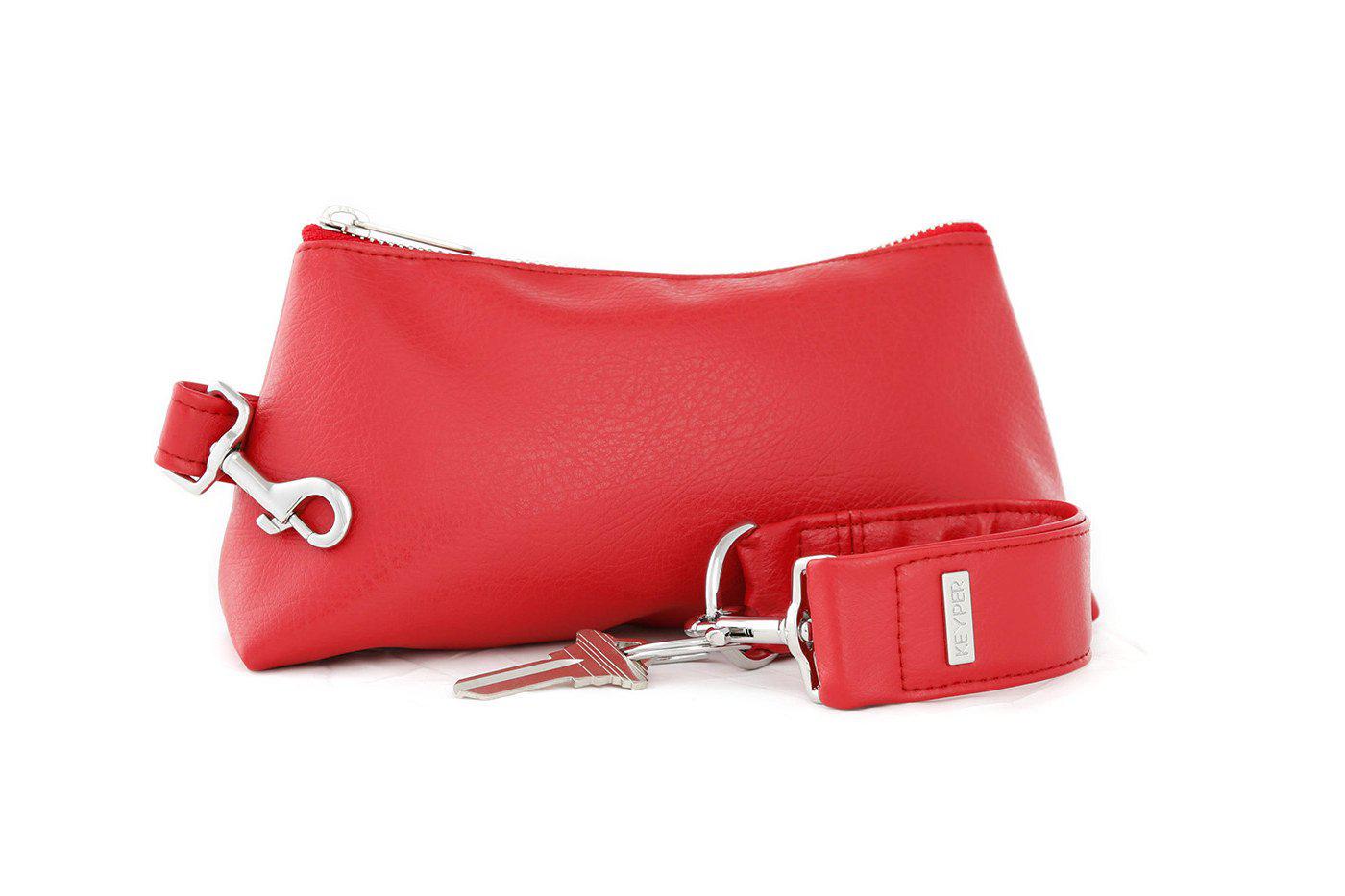Perfect Red Vegan Leather 2-PIECE WRISTLET SET