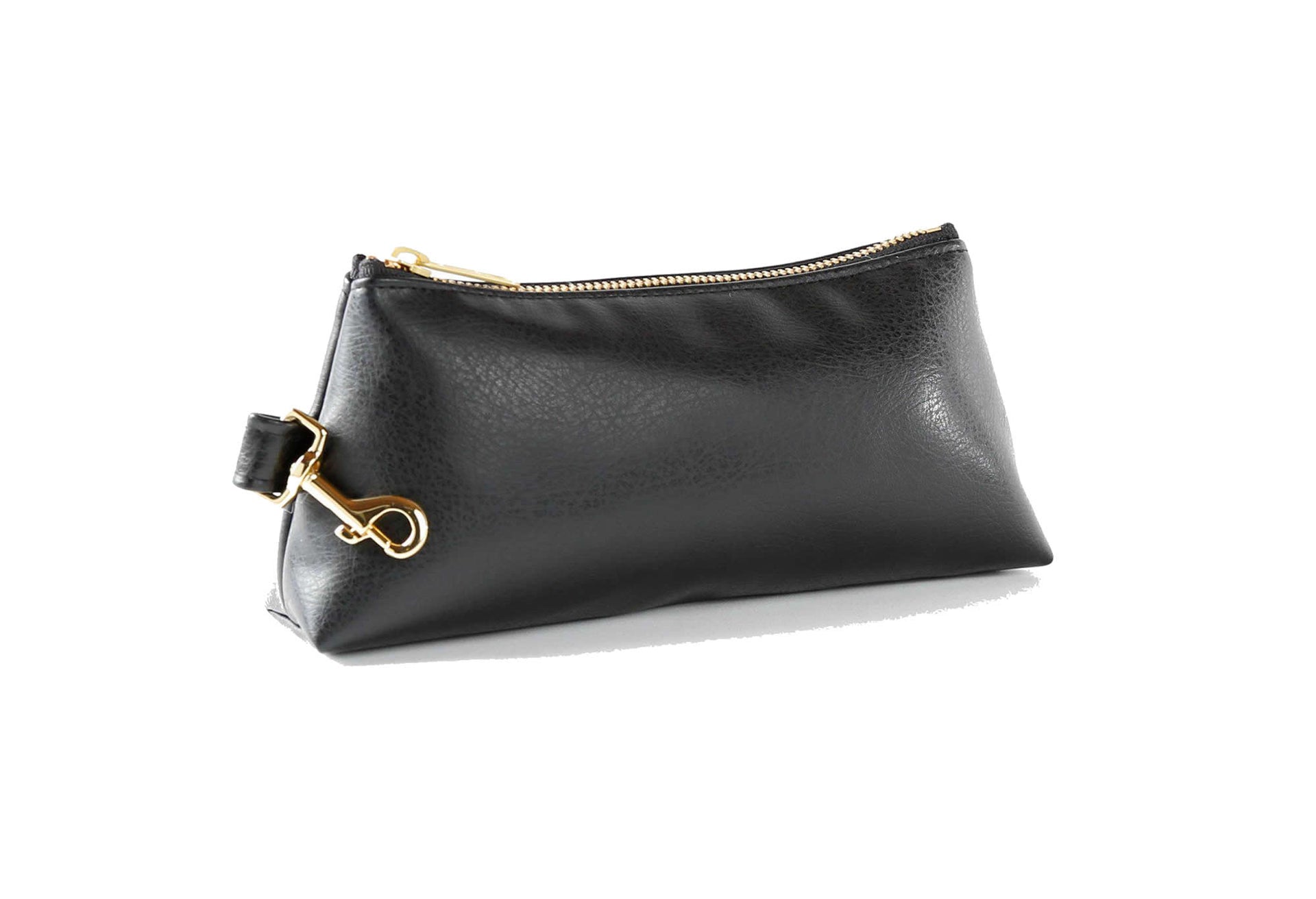 Gold Clutch Bag Leather Clutch With Wrist Strap and Zipper -  Norway