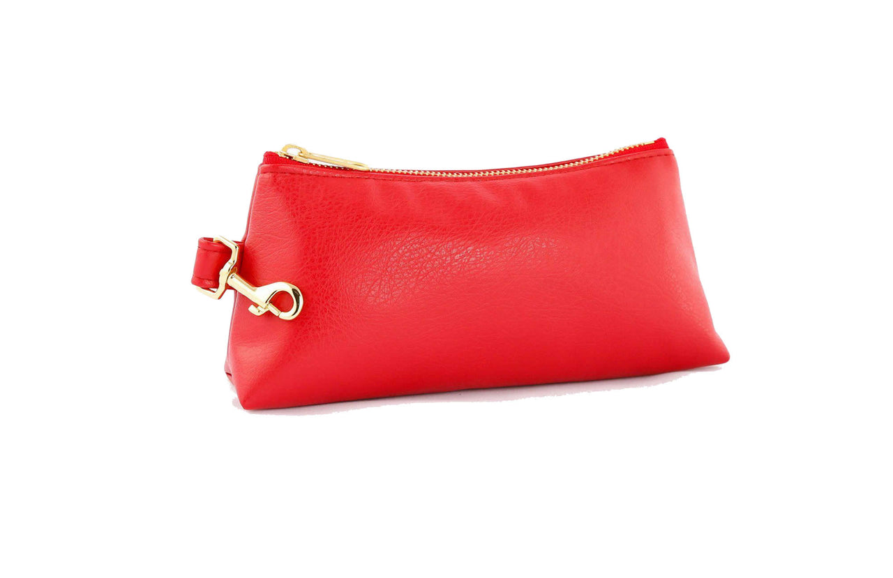 Perfect Red Vegan Leather Bag