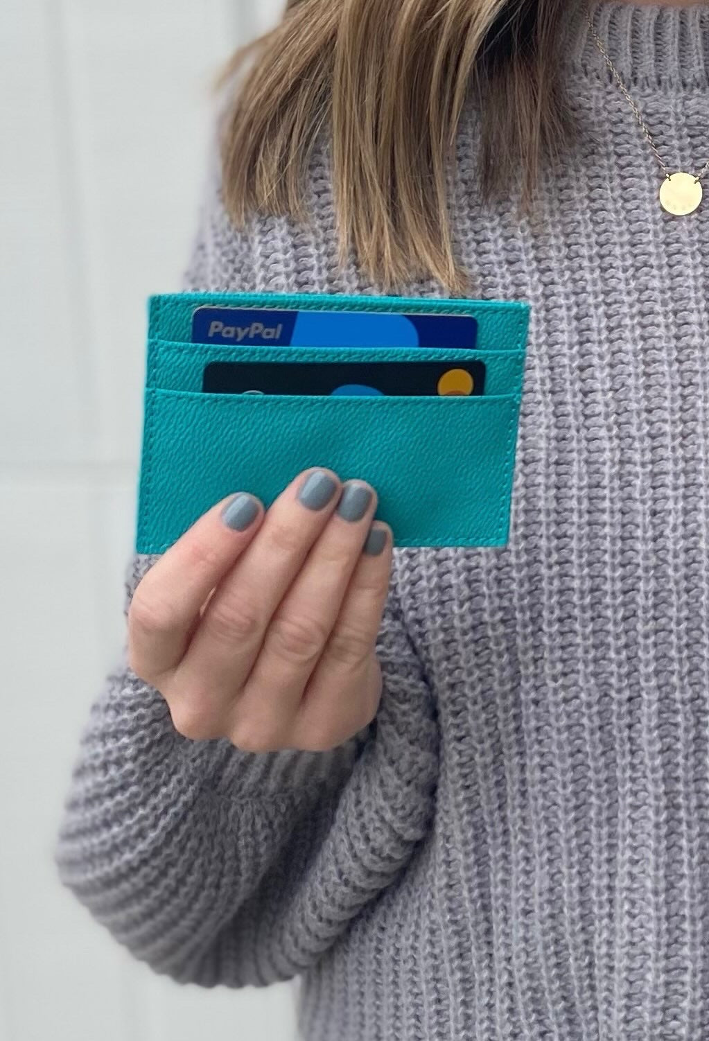 The Vegan Leather Credit Card Sleeve