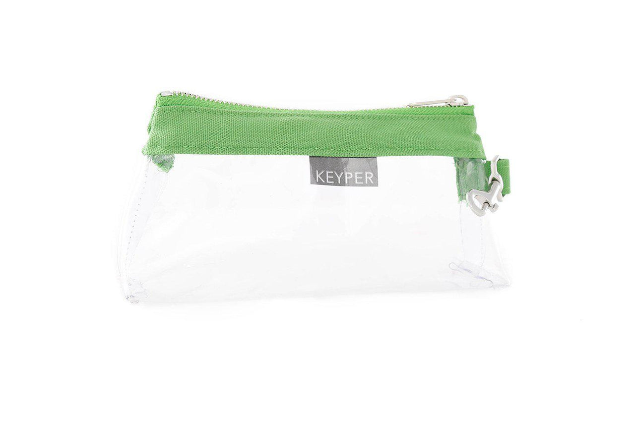 » Green CLEAR Bag  - Classic Canvas Trim (100% off)