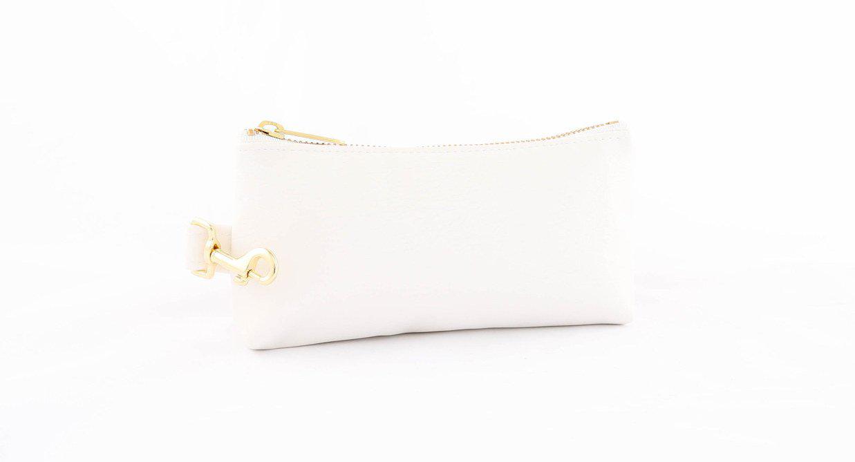 The Signature Bag, Your Clutch Purse Organizer Solution in Vegan, Leather-Like Style and Comfort Luxe with Gold Hardware