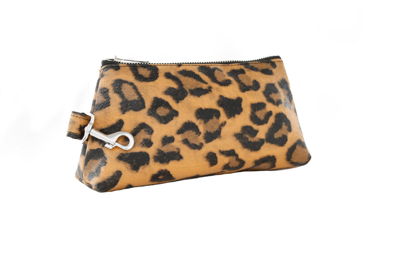 Brown Leopard Vegan Leather Bag