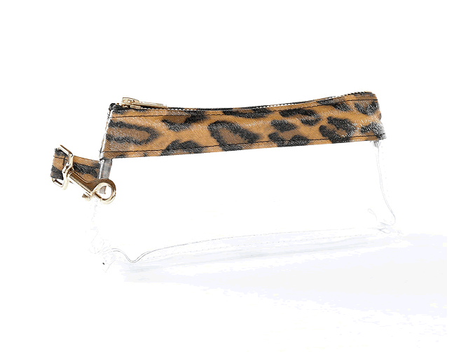 Whistles Large Purse, Leopard Print