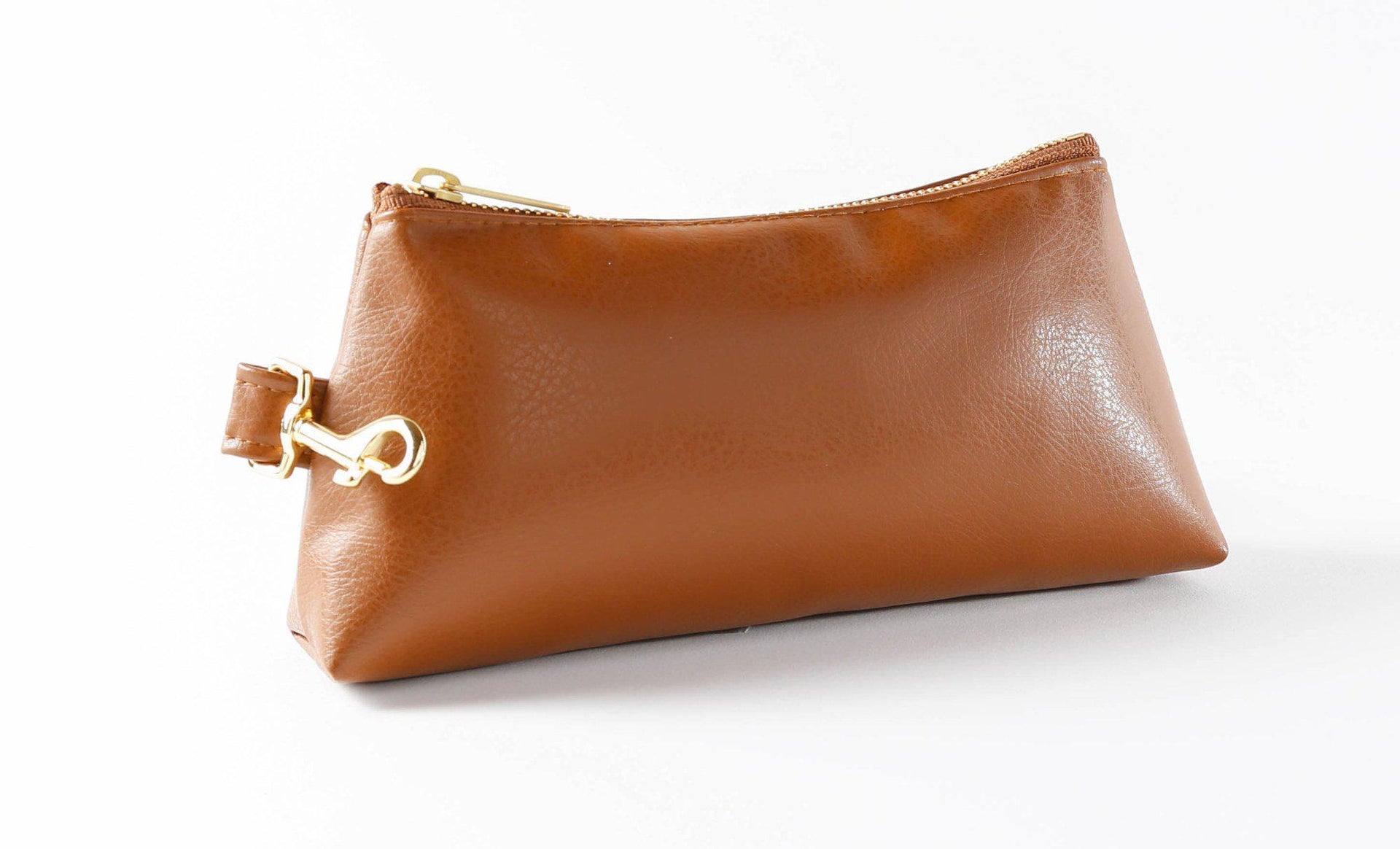  clutch purse, travel purse, key ring bracelet, faux leather (vegan), clear bag pouch, Wristlet Set