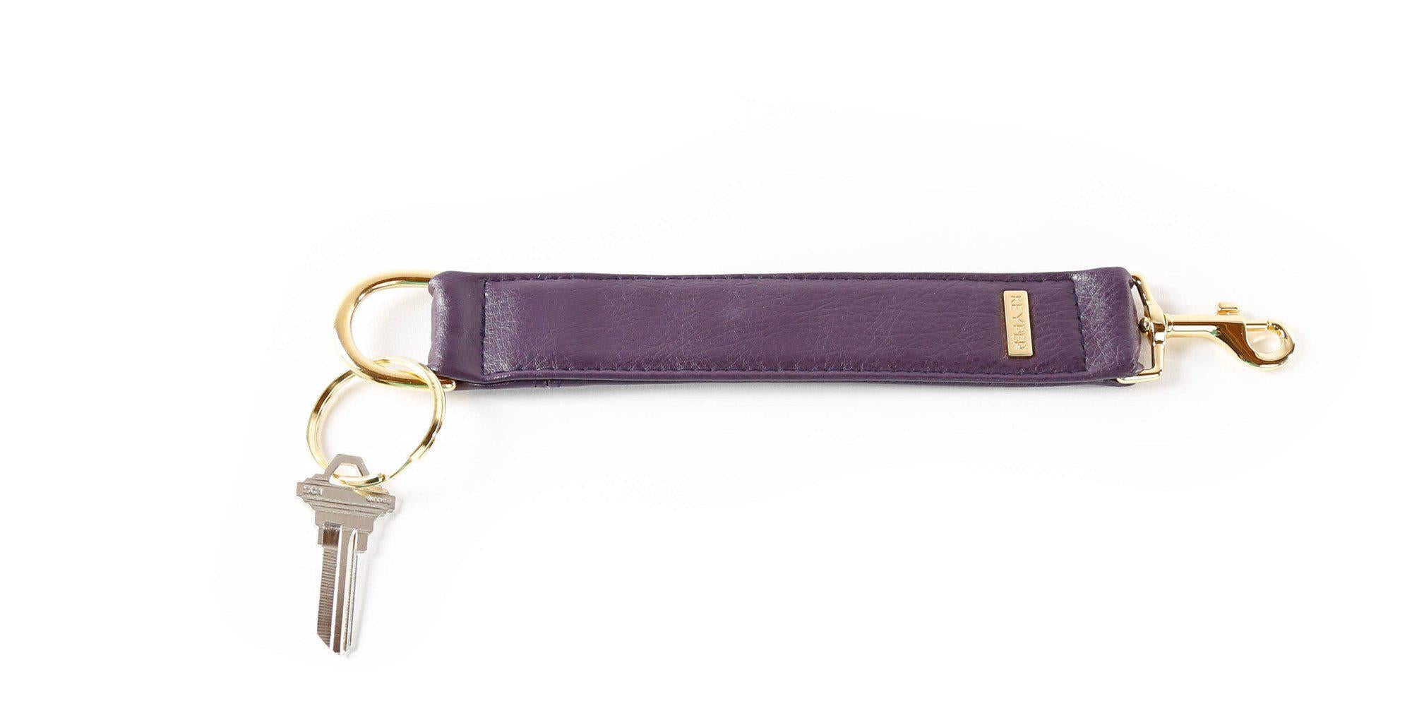 Purple on sale key ring