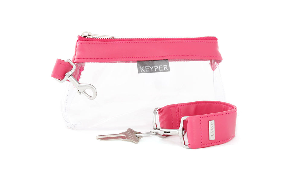 2Piece Clear Wristlet Set