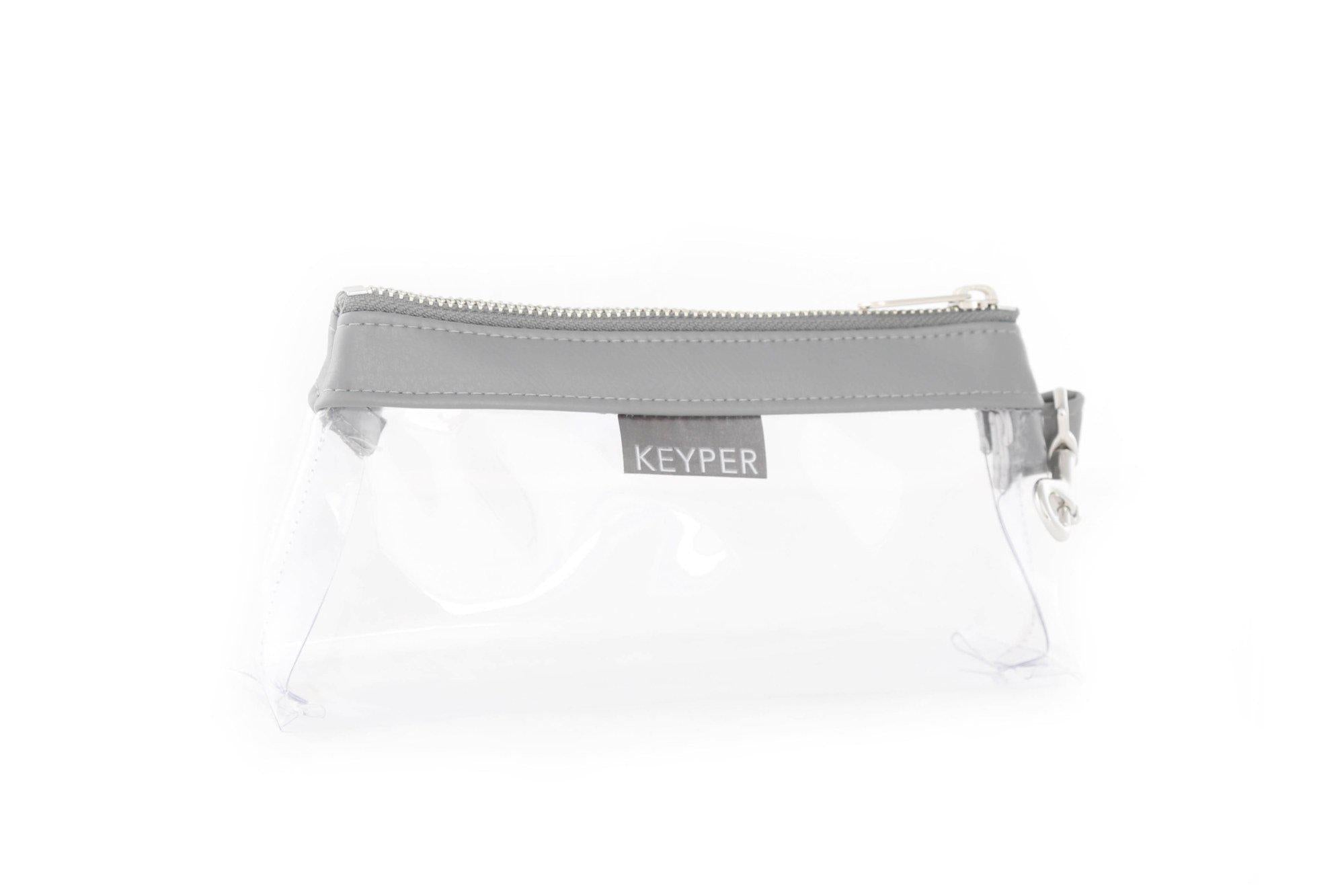 White hot sale clear purse