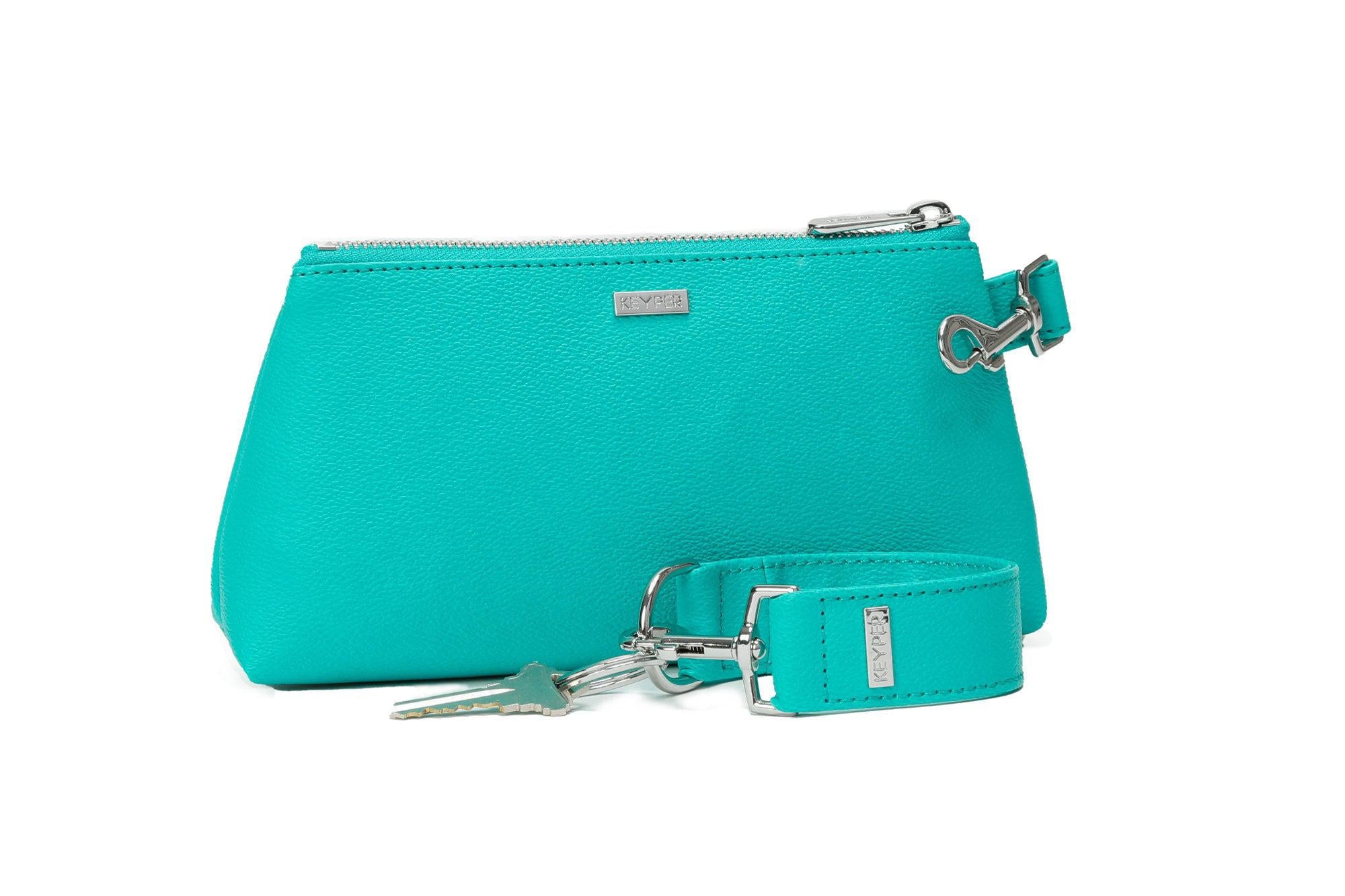 Juan Antonio Rosal Turquoise Leather Clutch – Western Passion