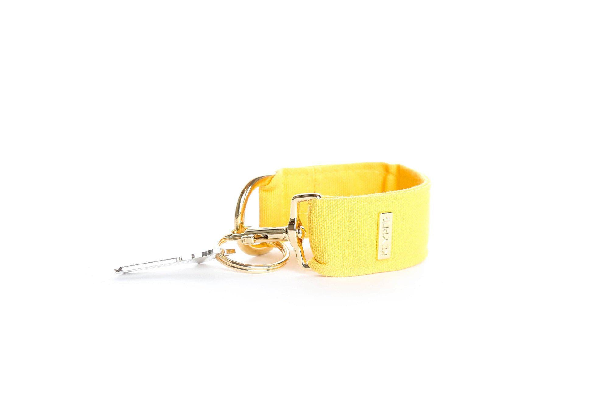 KEYPER, LLC The Canvas Keyper Key Ring Wristlet Gold Hardware